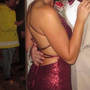 Fully Sequined Formal Dress